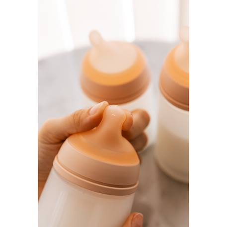 Biberon anti-colique spécial allaitement 120 ml zero.zero Amande+Caramel+Clair+Sable clair 14 - vertbaudet enfant 