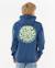 Sweat à capuche wetsuit icon enfant Aloe+Bone+Grass green+Grey marle+Light navy+Navy/white 25 - vertbaudet enfant 