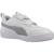 Baskets enfant fille en cuir Blanc white 5 - vertbaudet enfant 
