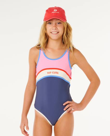 Fille-Maillot de bain-Maillot une pièce-Maillot une pièce surf revival fille