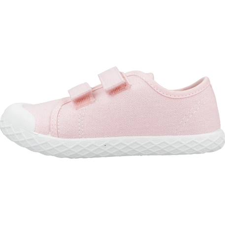 Basket fille modèle cambridge 3 Bleu 880+Rose 100 8 - vertbaudet enfant 