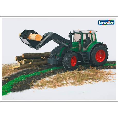 Fendt 936 vario avec chargeur avant Vert 1 - vertbaudet enfant 