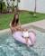 Gonflable pour enfants coeur nut pvc double valve Rose 5 - vertbaudet enfant 