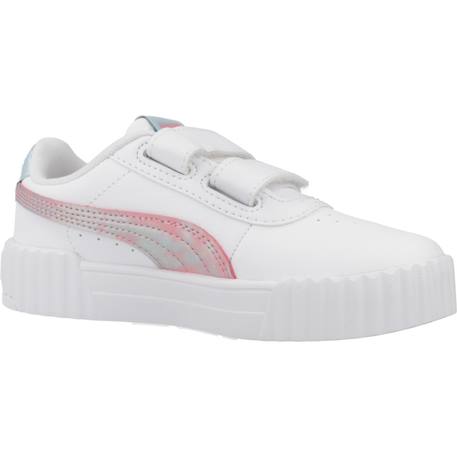 Basket fille modèle carina 3.0 space belle v Blanc white 5 - vertbaudet enfant 