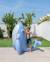 Bouée baleine xl avec poignées pvc Bleu 3 - vertbaudet enfant 