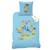 Parure de lit enfant 140x200, 100% coton, les minions Bleu 3 - vertbaudet enfant 
