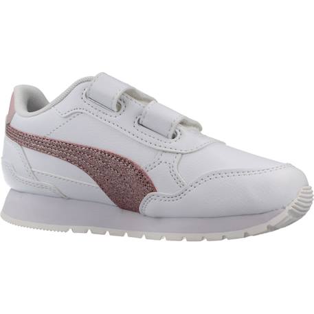 Baskets enfant fille Blanc white 5 - vertbaudet enfant 