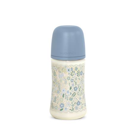 Biberon en polyamide avec tétine sx pro 270 ml débit m Beige neutre+Bleu liberty+Liberty rose+Rose 7 - vertbaudet enfant 