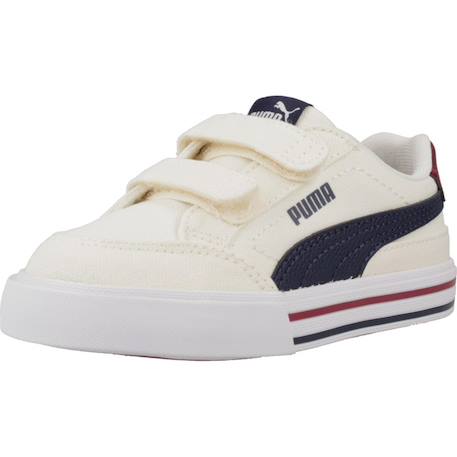 Baskets bébé garçon en textile Beige white 4 - vertbaudet enfant 