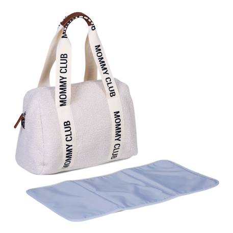 Sac à langer mommy club Blanc cassé+Marron doux 6 - vertbaudet enfant 
