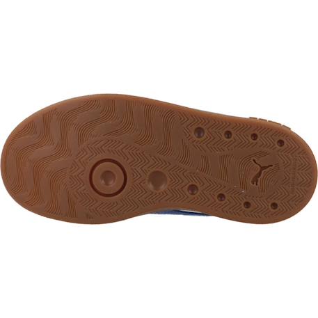 Baskets enfant garçon en cuir à scratch rétro Blanc white 6 - vertbaudet enfant 