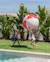 Balle gonflable enfant pour plage et piscine Bleu+Multicolore+Rose 5 - vertbaudet enfant 