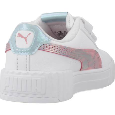 Basket fille modèle carina 3.0 space belle v Blanc white 3 - vertbaudet enfant 