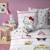 Parure de lit enfant 140x200, 100% coton, hello kitty Blanc 1 - vertbaudet enfant 