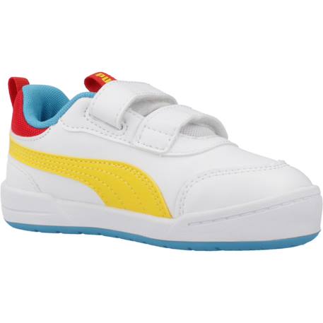Baskets bébé garçon Blanc white 5 - vertbaudet enfant 