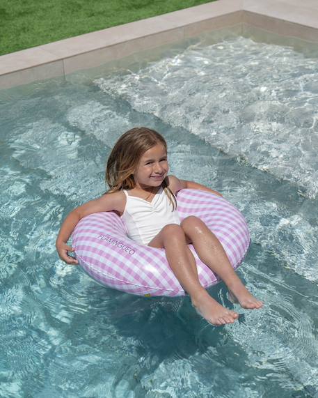 Gonflable pour enfants donut pvc double valve Multicolore+Rose+Rose à carreaux+Rose foncé+Rouge 15 - vertbaudet enfant 