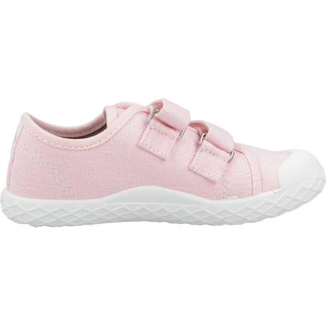 Basket fille modèle cambridge 3 Bleu 880+Rose 100 7 - vertbaudet enfant 
