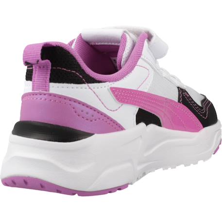 Baskets enfant fille en tricot Blanc blu 3 - vertbaudet enfant 