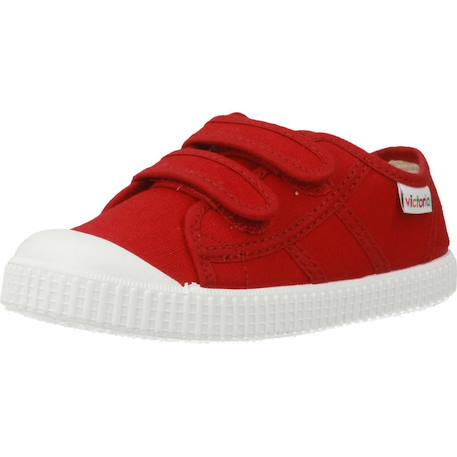 Baskets garçon en textile Rouge carmin 4 - vertbaudet enfant 