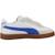 Baskets enfant garçon en cuir à scratch rétro Blanc white 1 - vertbaudet enfant 