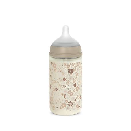 Biberon en verre avec tétine sx pro 240 ml débit s Beige neutre+Lapin rose+Lapin vert+Oisillons rose+Oisillons vert 3 - vertbaudet enfant 
