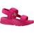 Sandales enfant fille en textile Rose htpk+Vert lime 5 - vertbaudet enfant 