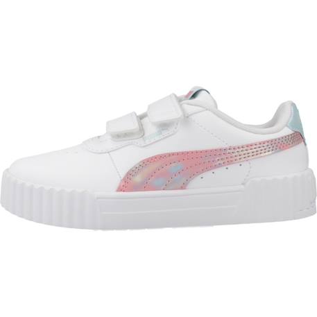 Basket fille modèle carina 3.0 space belle v Blanc white 2 - vertbaudet enfant 