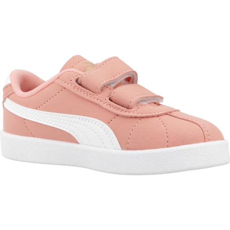 Basket fille à scratch club ii v inf Orange pink 5 - vertbaudet enfant 