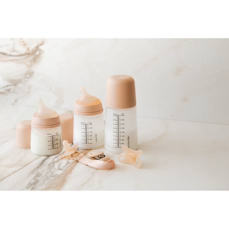 Biberon anti-colique spécial allaitement 120 ml zero.zero Amande+Caramel+Clair+Sable clair 17 - vertbaudet enfant 
