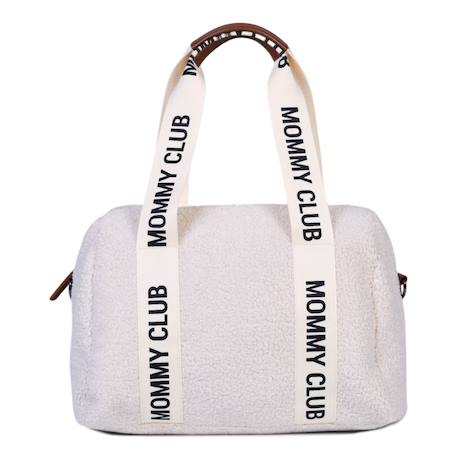 Sac à langer mommy club Blanc cassé+Marron doux 1 - vertbaudet enfant 