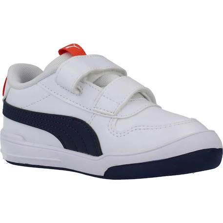 Baskets bébé garçon Blanc white 5 - vertbaudet enfant 