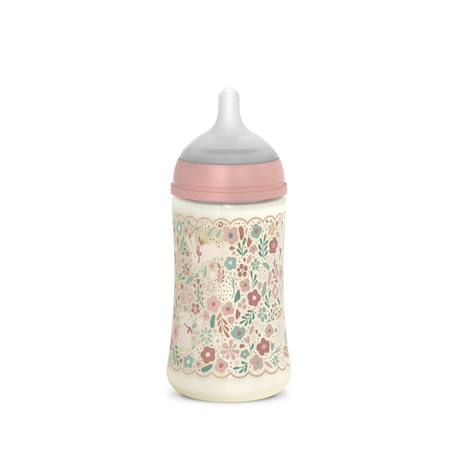 Biberon en polyamide avec tétine sx pro 270 ml débit m Beige neutre+Bleu liberty+Liberty rose+Rose 14 - vertbaudet enfant 