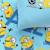 Parure de lit enfant 140x200, 100% coton, les minions Bleu 2 - vertbaudet enfant 