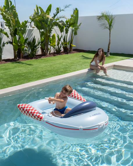 Bouée enfant bateau avec pistolet eau intégré Multicolore 5 - vertbaudet enfant 