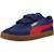 Baskets enfant garçon en cuir Bleu blured 4 - vertbaudet enfant 