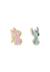 Boucles d'oreilles clous dépareillées stitch & angel Bleu 3 - vertbaudet enfant 