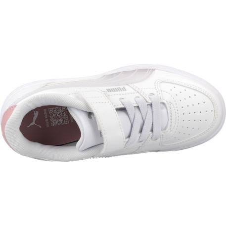 Baskets enfant fille Blanc white 6 - vertbaudet enfant 