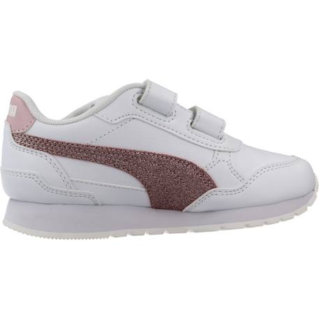 Baskets enfant fille Blanc white 1 - vertbaudet enfant 
