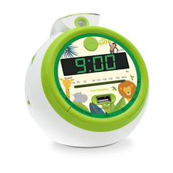 Linge de maison et décoration-Décoration-Radio-réveil fm usb projection avec alarme