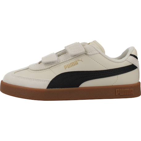 Baskets enfant fille en cuir Beige beige 2 - vertbaudet enfant 