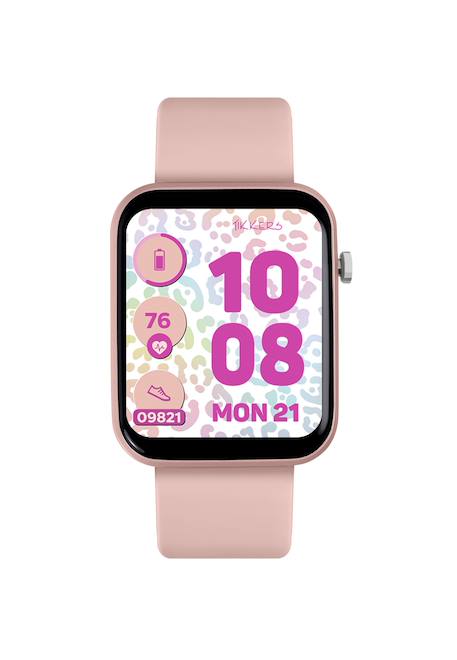 Ensemble montre connectée et écouteurs tikkers smart series 13 Noir+Rose 7 - vertbaudet enfant 