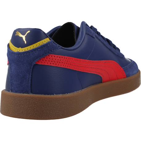 Baskets enfant garçon en cuir Bleu navy 3 - vertbaudet enfant 