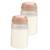 Lot de 2 bouteilles de conservation pour lait maternel Praliné 1 - vertbaudet enfant 