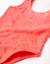 Maillot de bain avec motif d'étoiles en bouclé Corail clair 4 - vertbaudet enfant 