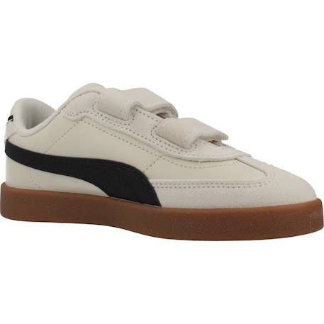 Baskets enfant fille en cuir Beige beige 5 - vertbaudet enfant 