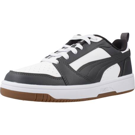 Baskets enfant garçon Gris white 4 - vertbaudet enfant 