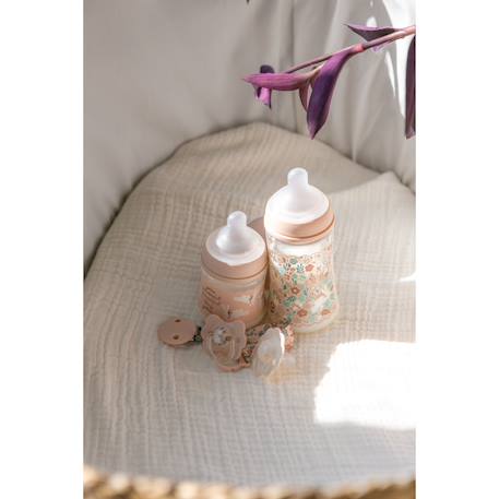 Set de biberons welcome baby Lapin beige+Lapin bleu+Lapin rose 9 - vertbaudet enfant 