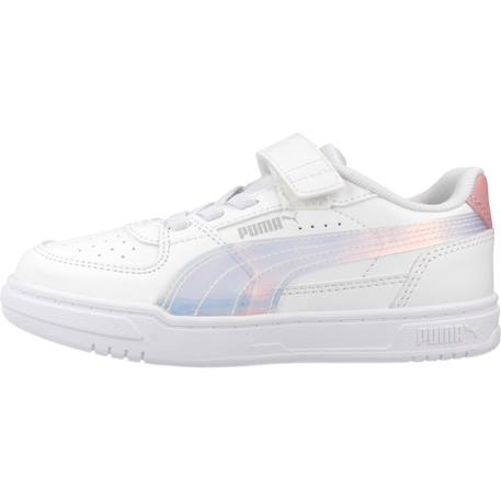 Baskets enfant fille Blanc white 2 - vertbaudet enfant 