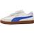 Baskets enfant garçon en cuir à scratch rétro Blanc white 2 - vertbaudet enfant 