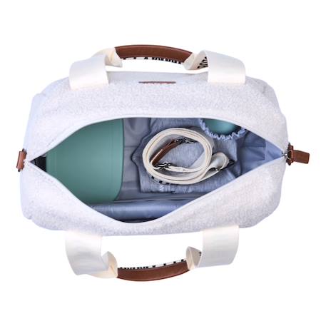 Sac à langer mommy club Blanc cassé+Marron doux 5 - vertbaudet enfant 